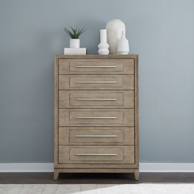 Commode 6 tiroirs Chantee