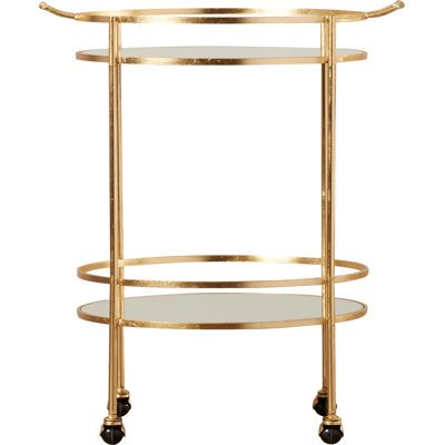 Oxendine Metal Bar Cart
