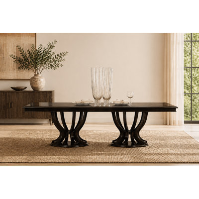 Dows 84"-106.5" Extendable Dining Table