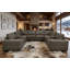 Canapé modulaire inclinable en cuir Tunzionkin-1368661639