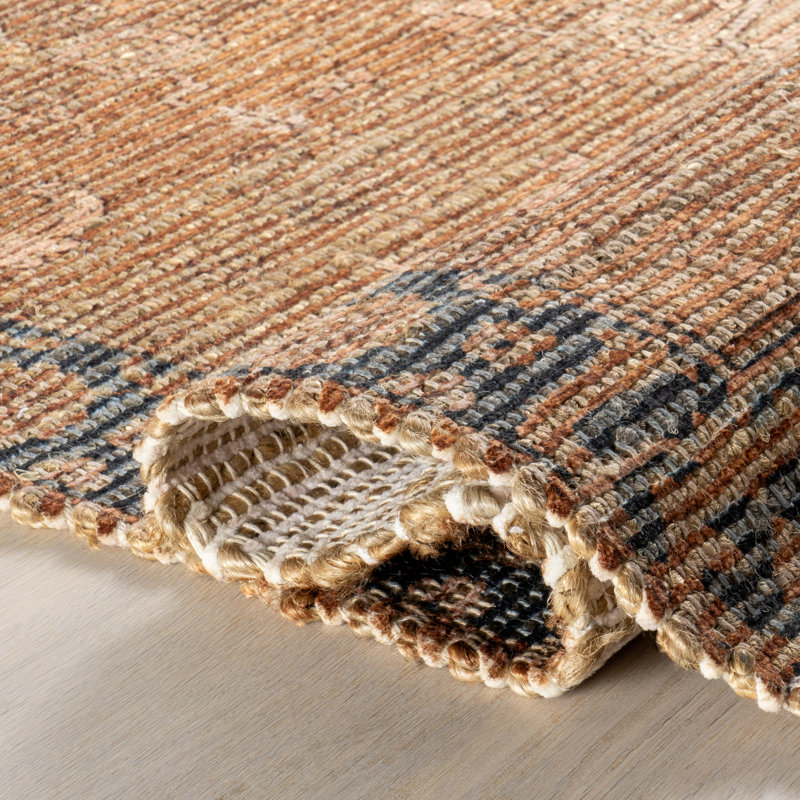  Tapis rétro Marigold, Rectangle 7 pi 6 po x 9 pi 6 po