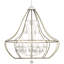 Lustree empire 5 lumières à bougie de style bougie Laplante