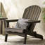 Chaise pliante en bois, gris, pour un siège pliable gris confortable