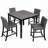 5 Piece Counter Height Table Set