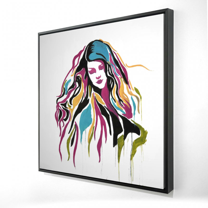 " Woman Graffiti Art "