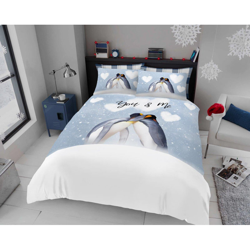 Duvet Cover with Pillowcases Included, 135 x 200 cm Duvet Cover + 1 Standard Pillowcase