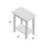 Eftim Plantation-Grown Mahogany End Table