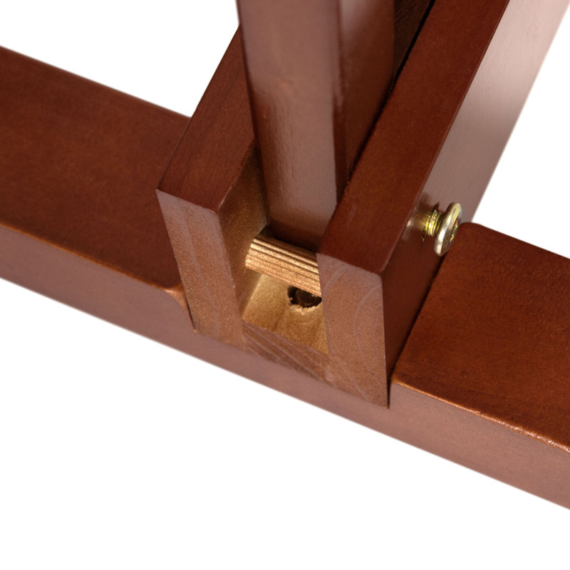Stand for Room Divider, 4" H x 53" W x 19.5" D, Walnut