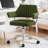  Chandler Velvet Upholstered Easy 3-Step Installation Desk Office Chair for home office-113607769