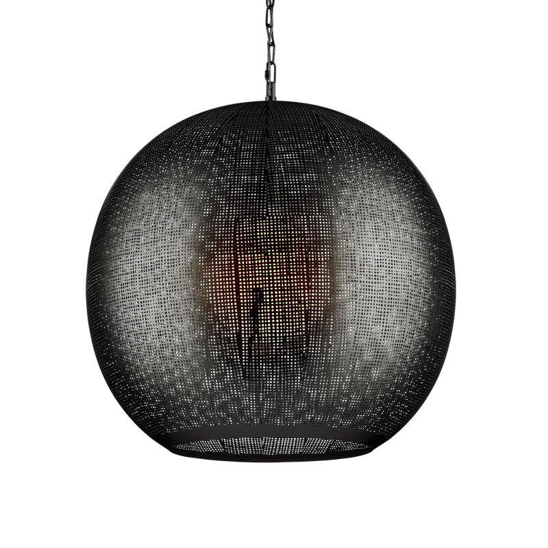 Buckram 1 - Light Pendant, Black Nickel, Black Nickel