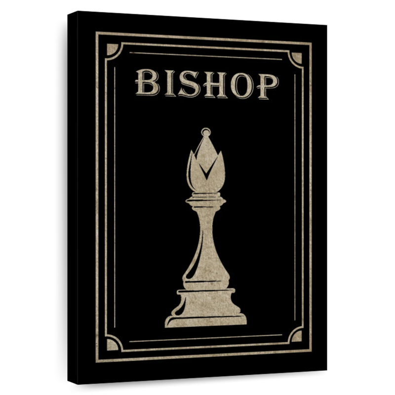 Chess Bishop, H 36 po x l 24 po