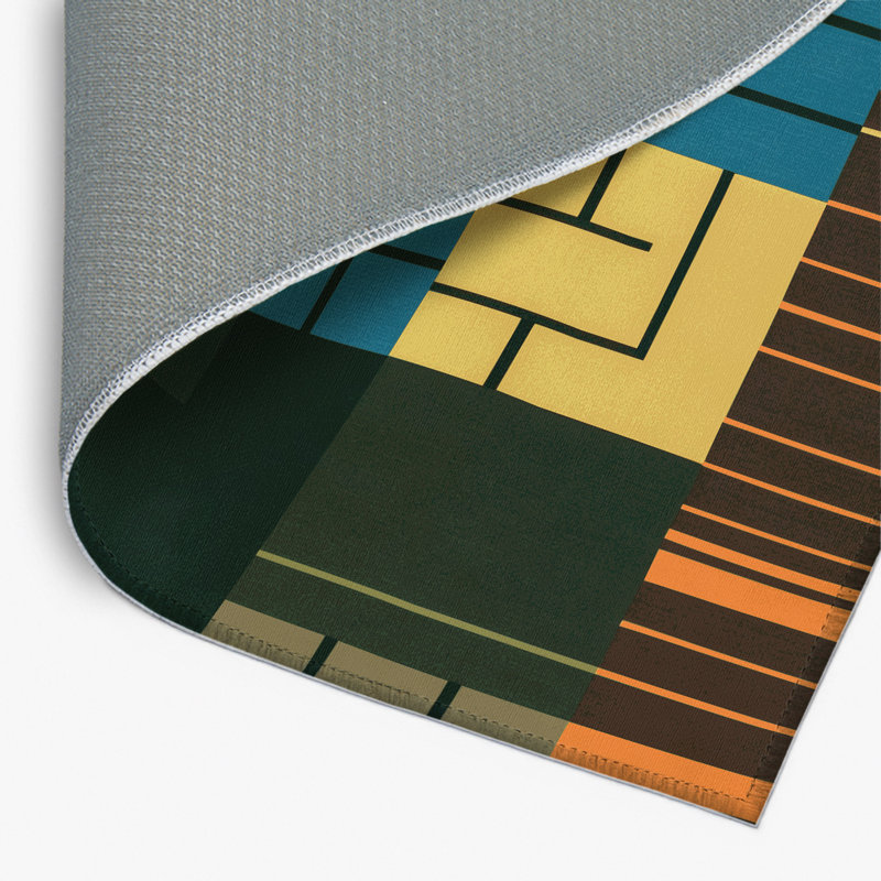 Patterned Peaks Indoor And Outdoor Area Rug, Rectangle 3' x 5'