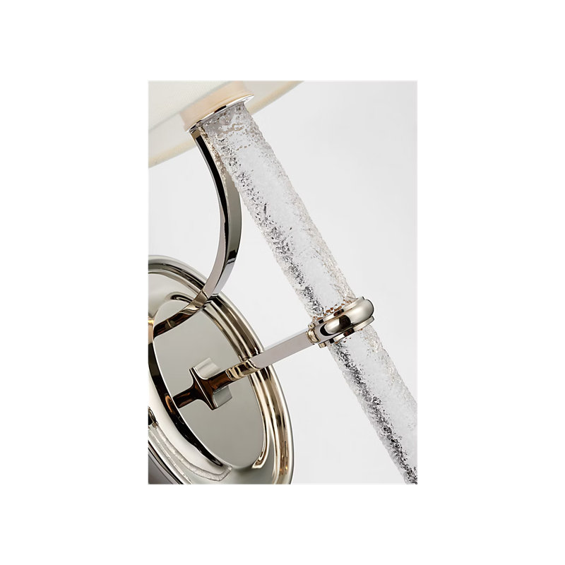 Marie Flanigan Abigail Large Sconce, Polished Nickel