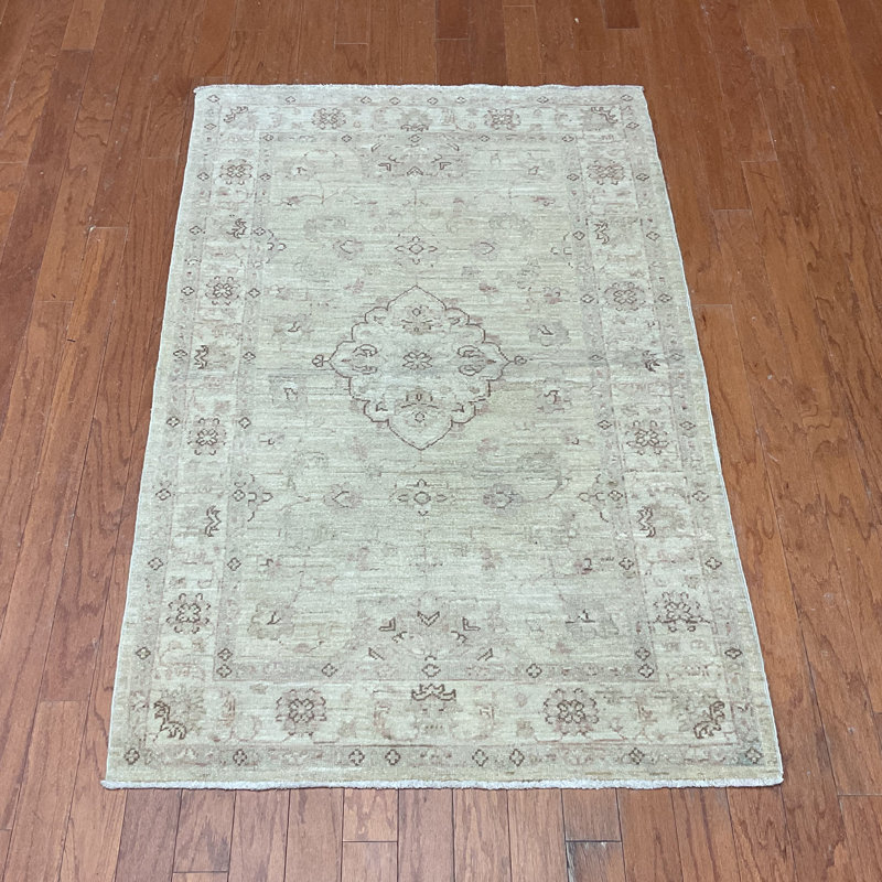  Tapis en laine fait à la main Oushak