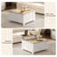 Table basse à quatre pieds avec rangement Piero-242566821
