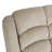 Transitional Microfiber Fabric Upholstered Loveseat