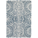 Temple Ink Hand Micro Hooked Wool Rug