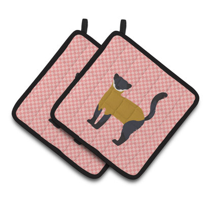 Caroline's Treasures Striped Polyester Potholder