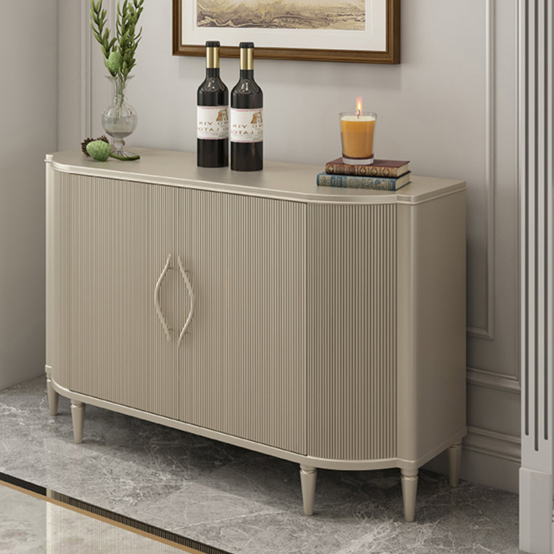Light luxury style multi-functional side cabinet