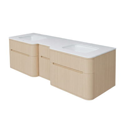 Eleganza 71.5'' W Double Vanity