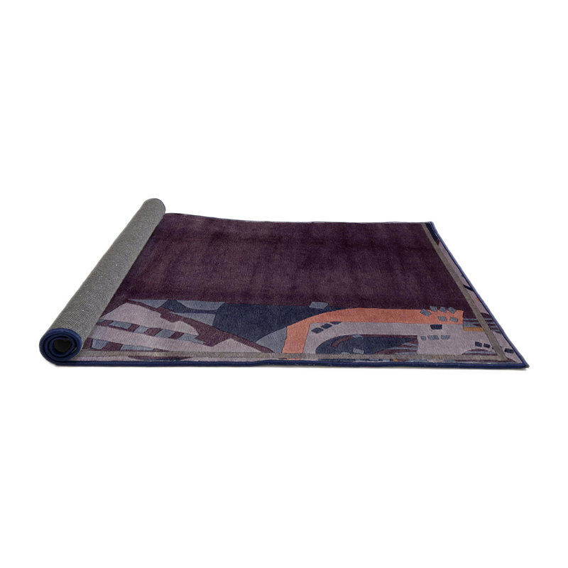 Milahn Abstract Indoor Rug, Round 3'