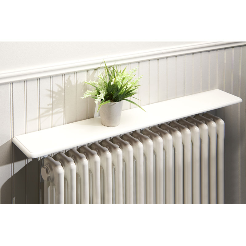 Sylvan Place Easyfit Radiator Shelves, 60cm W x 13cm D, White