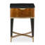 Malibu Crest Marble End Table-315342320