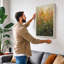 Wildflower Meadow Botanical - Wrapped Canvas-2081261325-2081261327