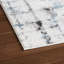 Tapis géométrique bleu / gris / blanc-67846076