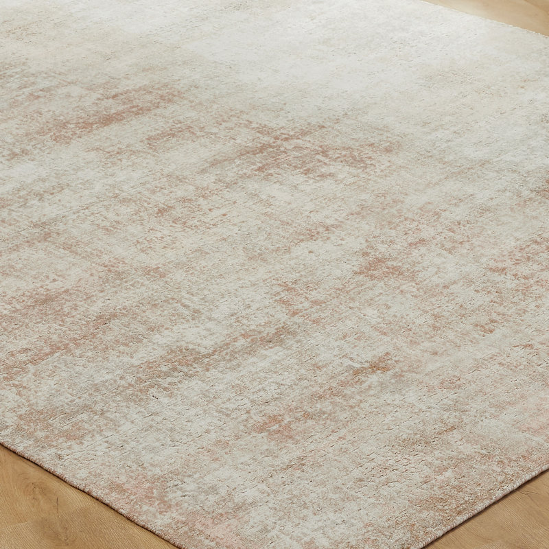 Elements Sandstone Beige Handmade Area Rug, Rectangle 3'6" x 5'6"
