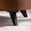 Table basse ronde avec rangement caché