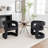 Modern Upholstered Barrel Chair-1985875134