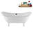 71" Streamline Clawfoot Tub,Tray,Drain and Clawfeet-101628947-102360905