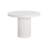 Zali Round Dining Table - White-458012490-458012495