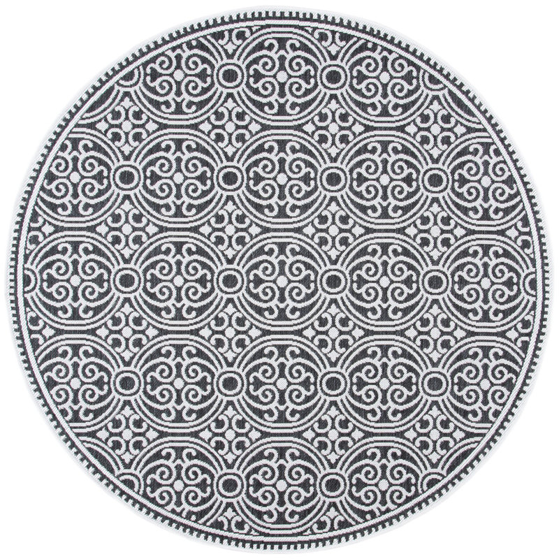 Tapis d'intérieur / extérieur Adler Performance, Rond 6 pi 7 po