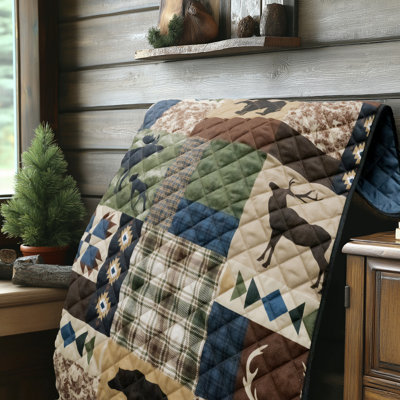 Your Lifestyle by Donna Sharp Rustica Lodge Quilted Throw