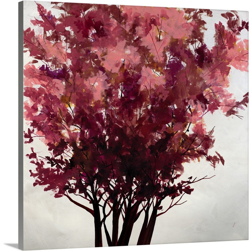 « chaleureux reach », peinture sur toile, H 30 po x l 30 po x p 1,25 po, Toile tendue