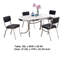 4 - Person Trestle Dining Set-1632136869