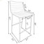 Ensemble de 2 chaises de bar en similicuir Torence-1135591732