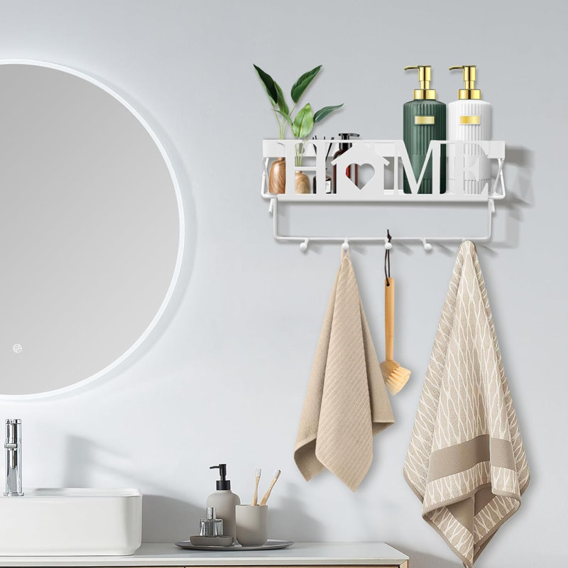 Reppert Metal Wall Organizer, White