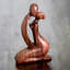 Figurine Conary un baiser sur la joue