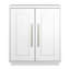 Armoire d'appoint rectangulaire blanche Tillman-2009623076