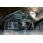 USB Projector Kit - AtmosFx Ghostly Apparitions on USB + Projector + 48" x 72" Large White Holographic Screen for Halloween Projection