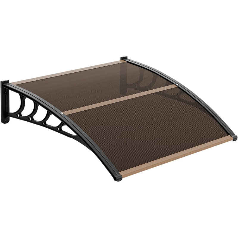 ZACOO 150cm W x 100cm D Retractable, Brown