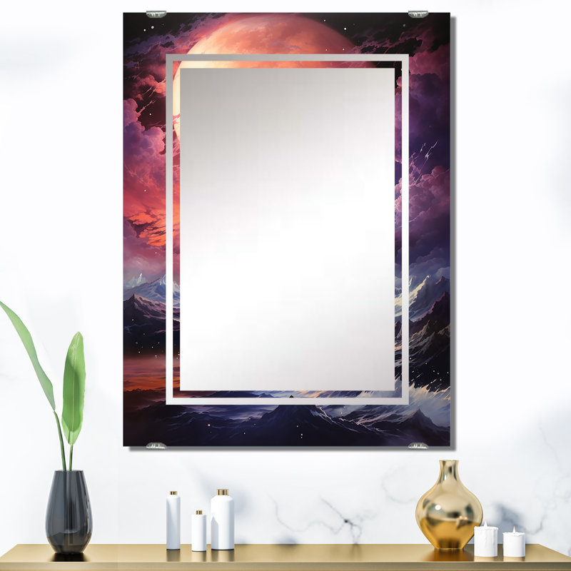 Miroir mural Letts - Storms, 40 po x 30 po