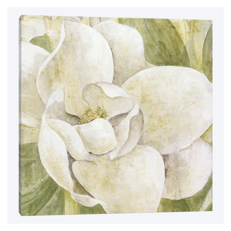 « magnolia dolce », impression sur toile, H 12 po x l 12 po x P 0,75 po