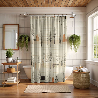 Rustic Style - Premium Shower Curtain
