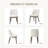 Upholstered Solid Wood Dining Chair-869062997
