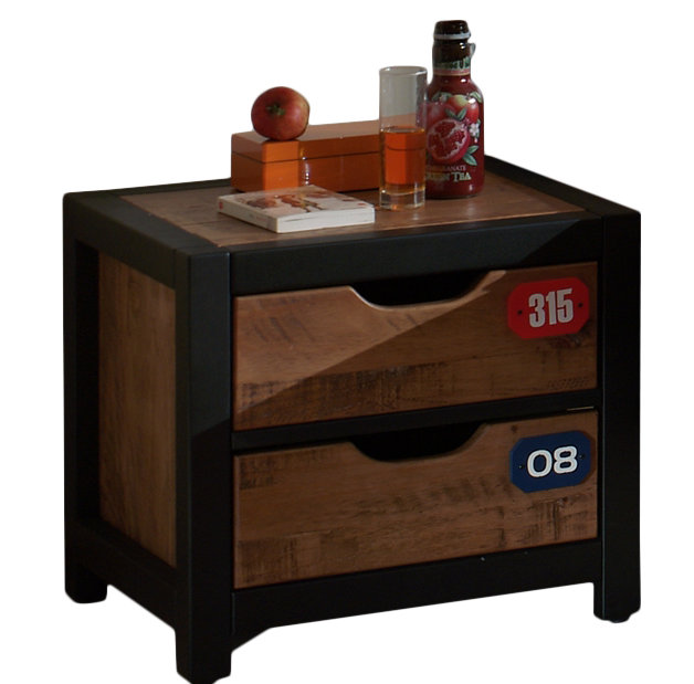 Simone 2 Drawer Nightstand