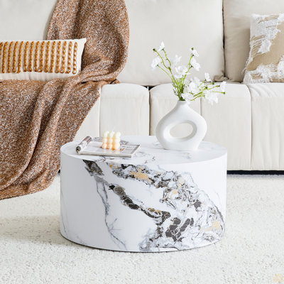 Table basse ronde en MDF